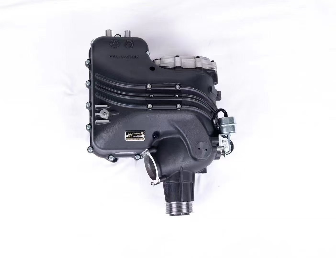 ANROT VT supercharger installed on Jeep Grand Cherokee 3.6L V6 engine bay