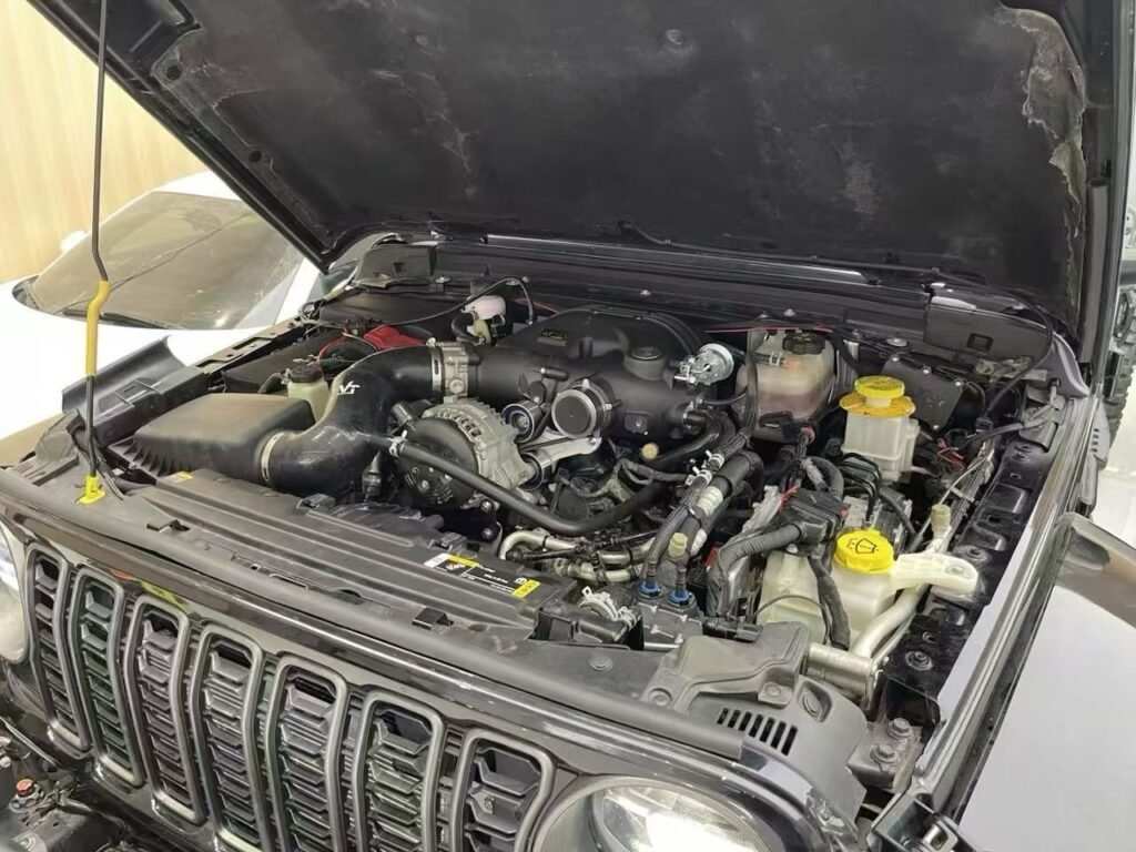 Full brackets piping and accessories for Jeep Gladiator 3.6L V6 VT supercharger kit